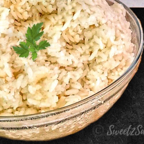 stock seasoned rice