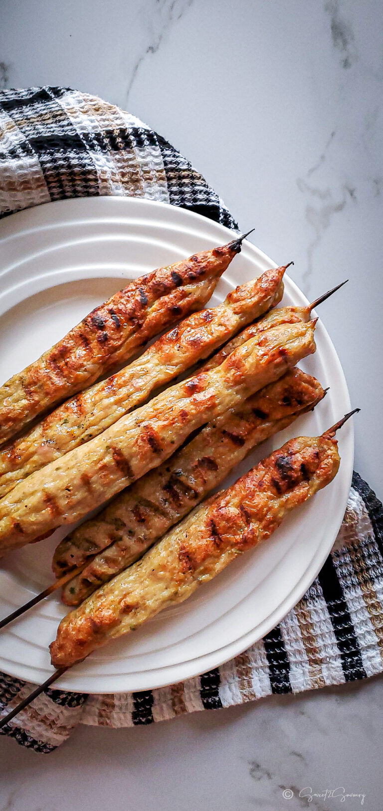 Grilled Lemongrass Pork Skewers (Nem Nướng Sả)