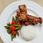 Lemongrass-Garlic Grilled Pork Ribs (Sườn Nướng)