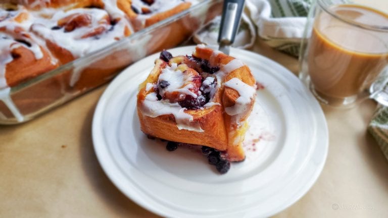 Lemon Blueberry Buns