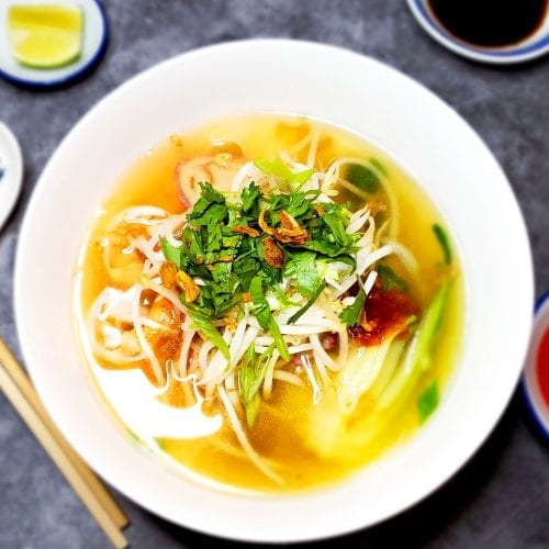 Wonton Noodle Soup
