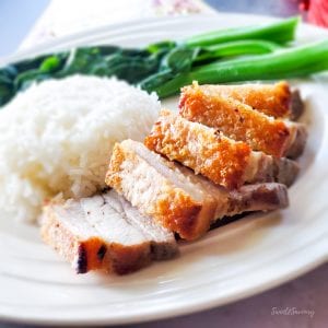crispy roasted pork belly