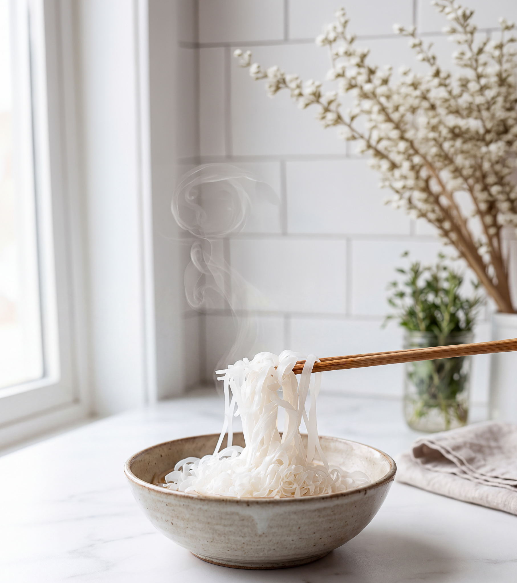 How to Soak and Cook Pho Rice Noodles Perfectly (No More Mushy Noodles!)