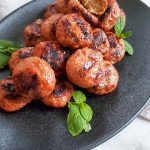 Juicy Vietnamese Grilled Pork Meatballs with Garlic and Lemongrass
