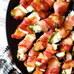 Air Fryer Maple-Bacon Jalapeño Poppers with Goat Cheese