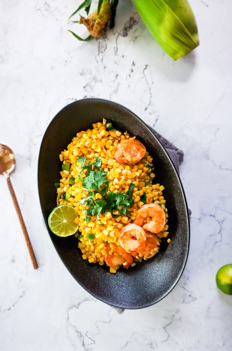 Vietnamese Stir-Fried Corn with Shrimp (Bắp Xào)