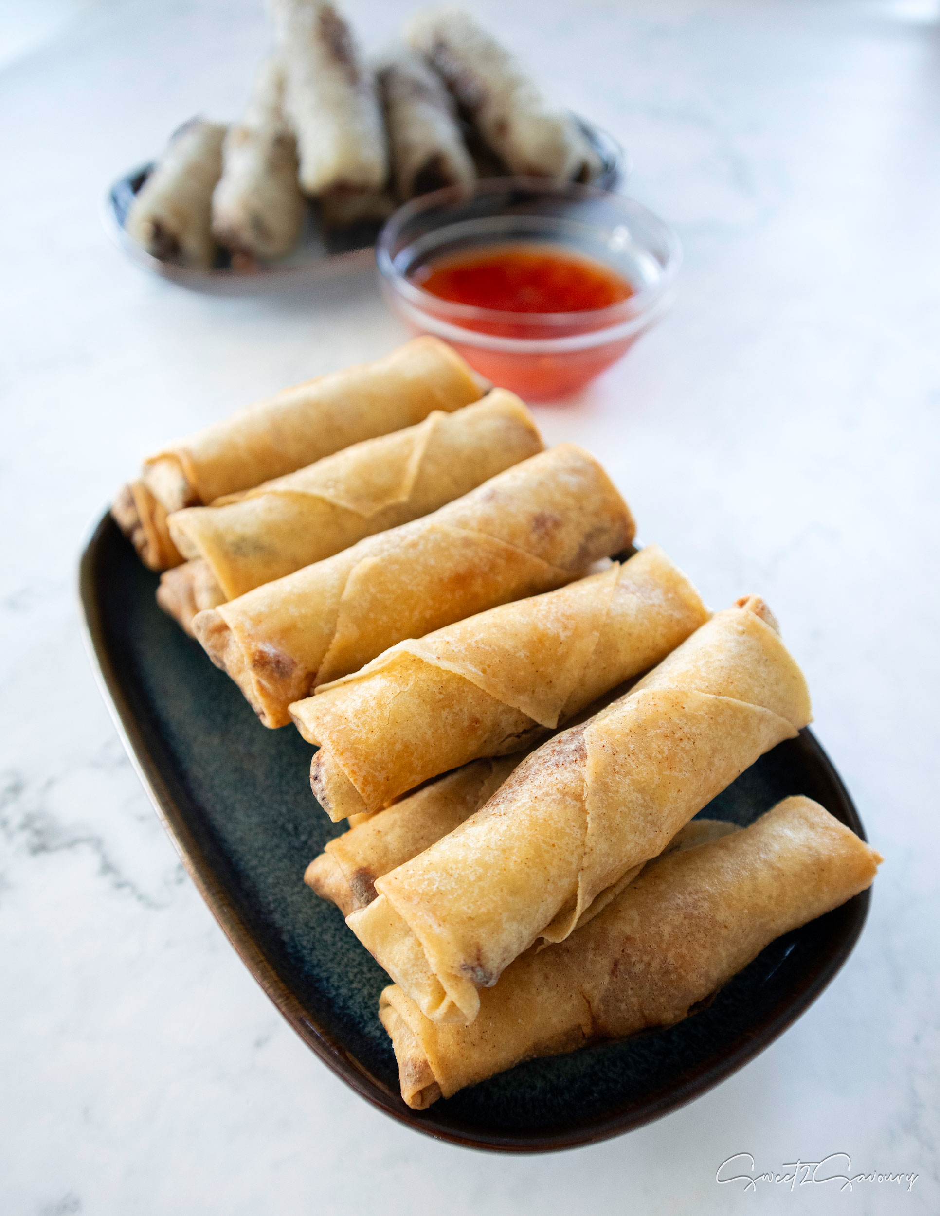 Authentic Crispy Vietnamese Fried Spring Rolls (Chả Giò) Made Two Ways
