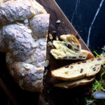 Traditional German Easter Bread (Hefezopf) with Raisins & Rum